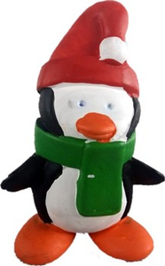 figurka dekoracja gumowa 12szt. pingwin 7cm | DE-745TS