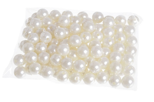 perły do nawlekania białe 12mm / 100g | 2012