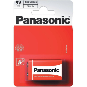 bateria 12szt.  Panasonic  9V |   6F22-blister