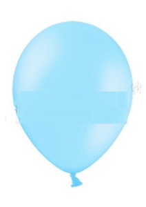 balony pastelowe 100szt. NIEBIESKIE 12'' | BAL12P-003
