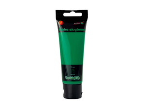 farba akrylowa zielona TUBKA 75ml | FT-206